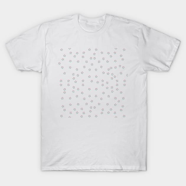 Stuttering Stars T-Shirt by lilydlin